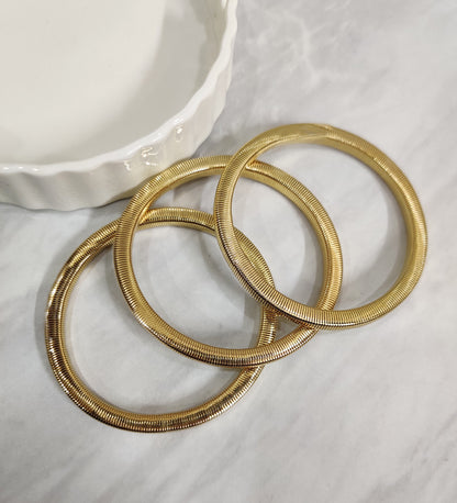 Golden Metal Bracelet Multipack