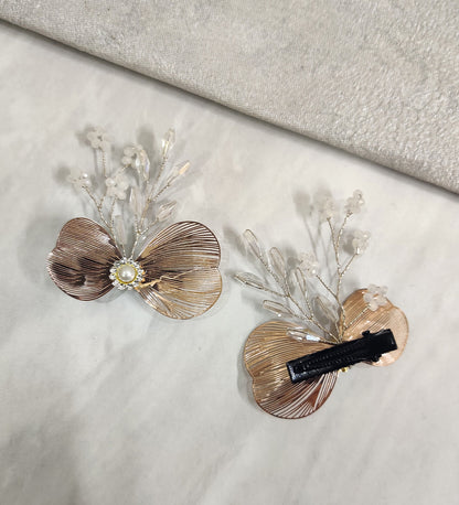 Rose Gold Hair Clip -Pack of 5