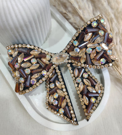Brown Golden Twilight Bow