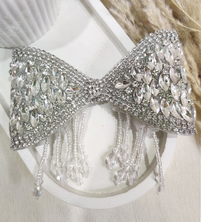 Silver Glimmer Fall Bow