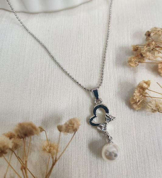 Silver Heart NeckChain