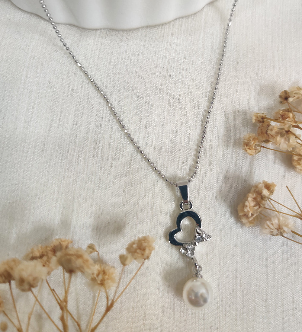 Silver Heart NeckChain