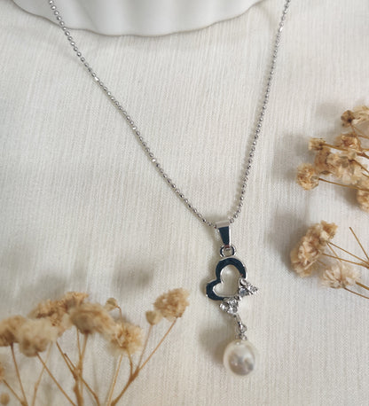 Silver Heart NeckChain