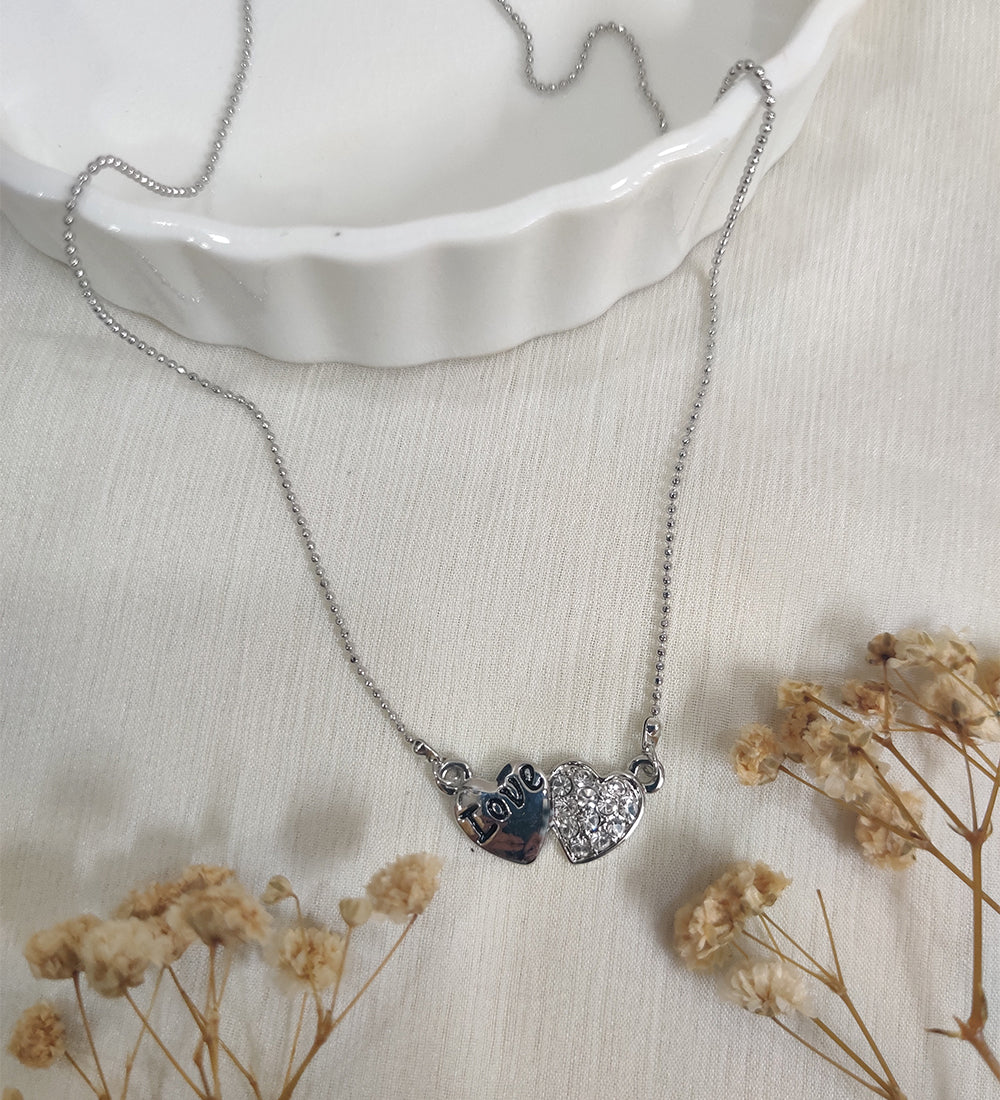 Double Heart NeckChain