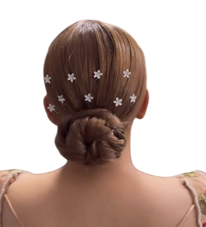 Golden Flower Hair Pin
