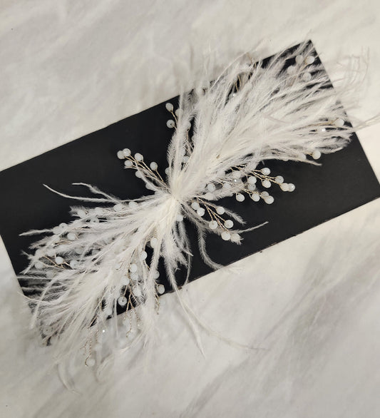 White Feather Hair Vein