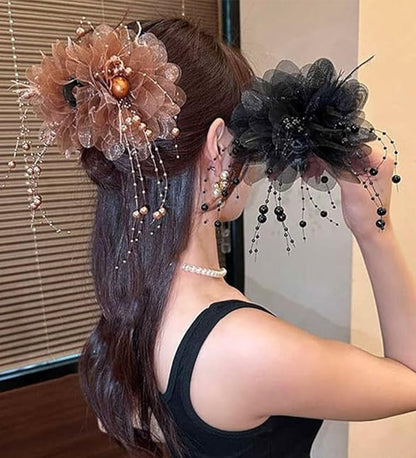 Pink Noir Hana Hair Clip