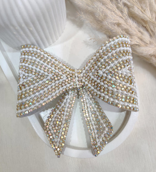 Golden Pearl Glimmer Bow