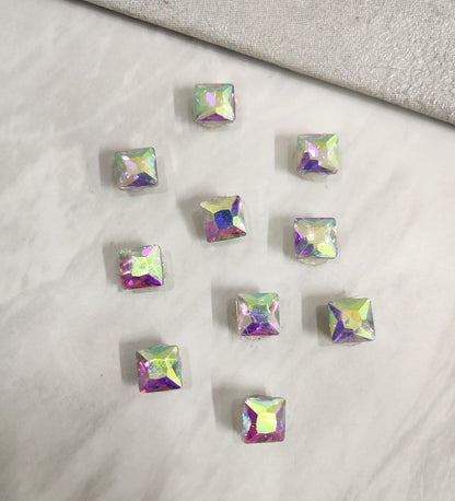 Rainbow Stone Velcro Stud