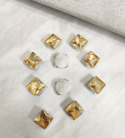 Golden Stone Velcro Stud