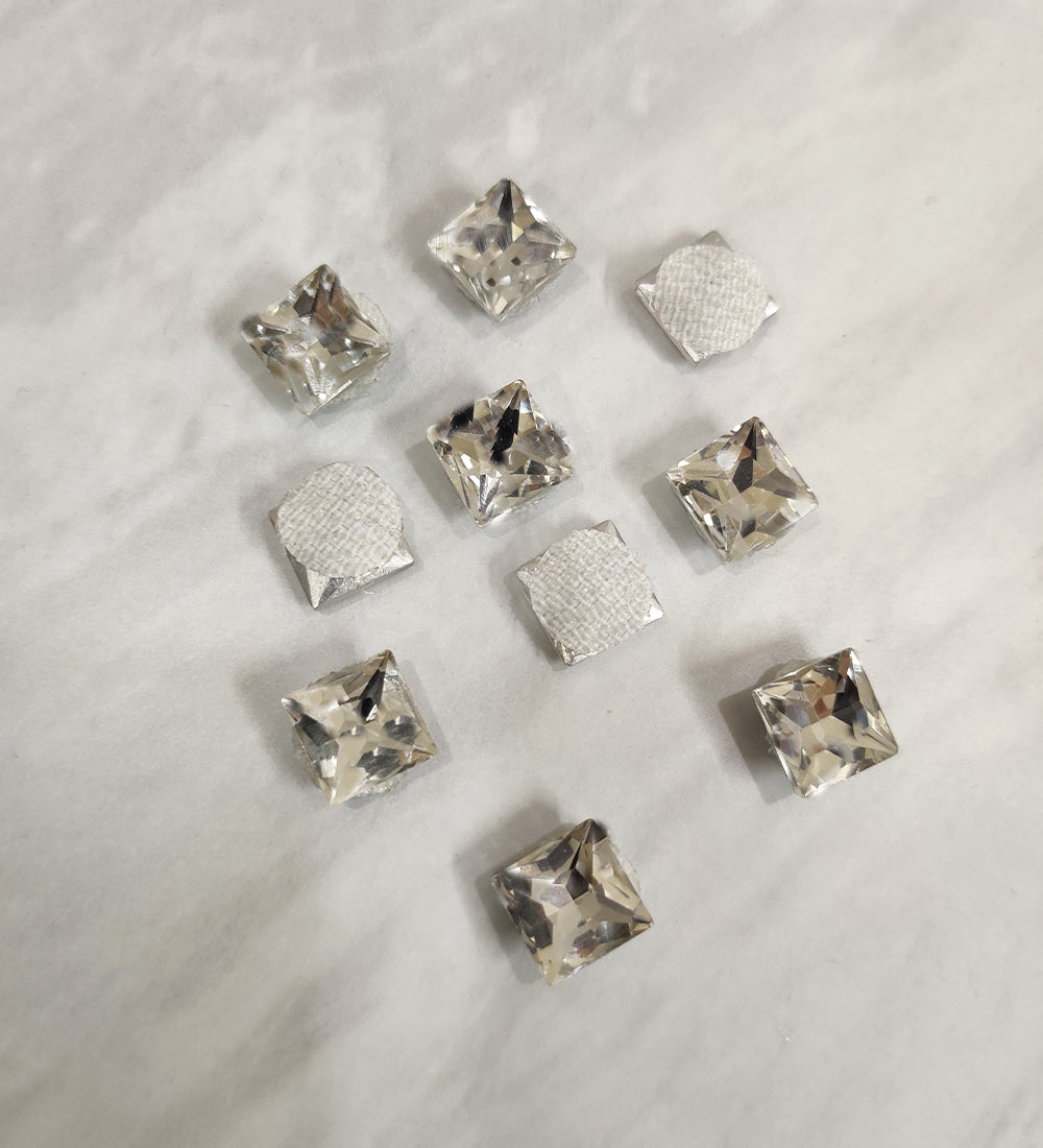 Silver Stone Velcro Stud