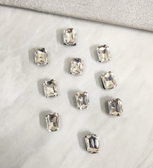 Silver Velcro Stud Stone