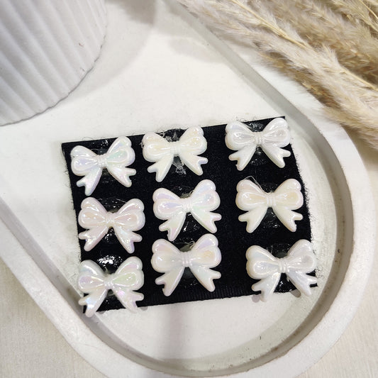 White Bow Stick-on