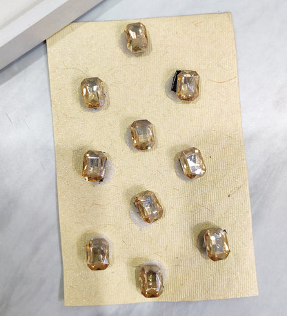 Golden Emerald Velcro Stud