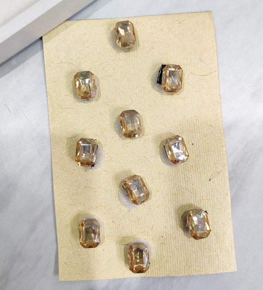 Golden Emerald Velcro Stud