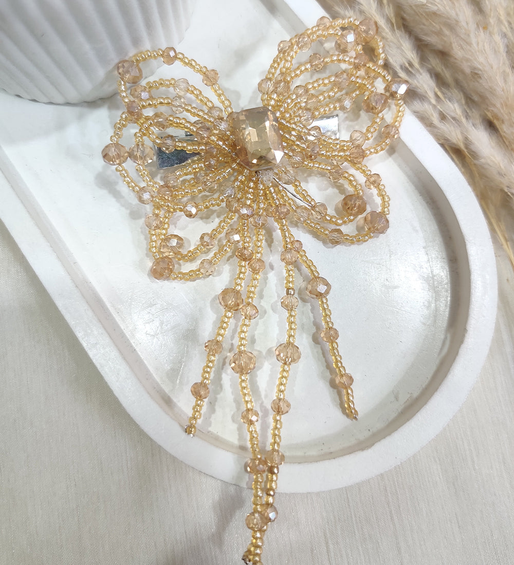Golden Sparkle Veil
