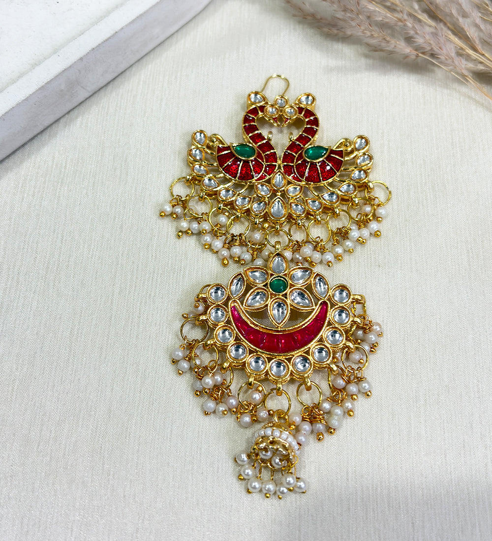 Zareen Peacock Kundan