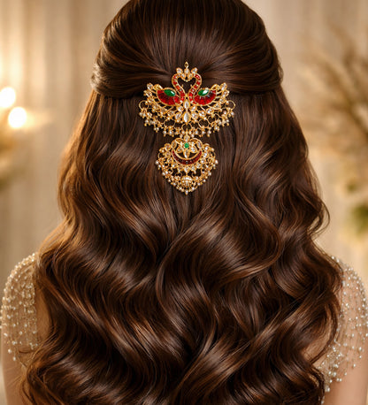 Zareen Peacock Kundan