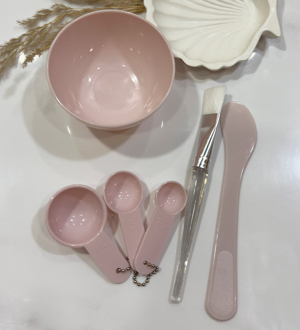 DIY Facial Mask Mixing Kit (6-in-1 Skincare Set)