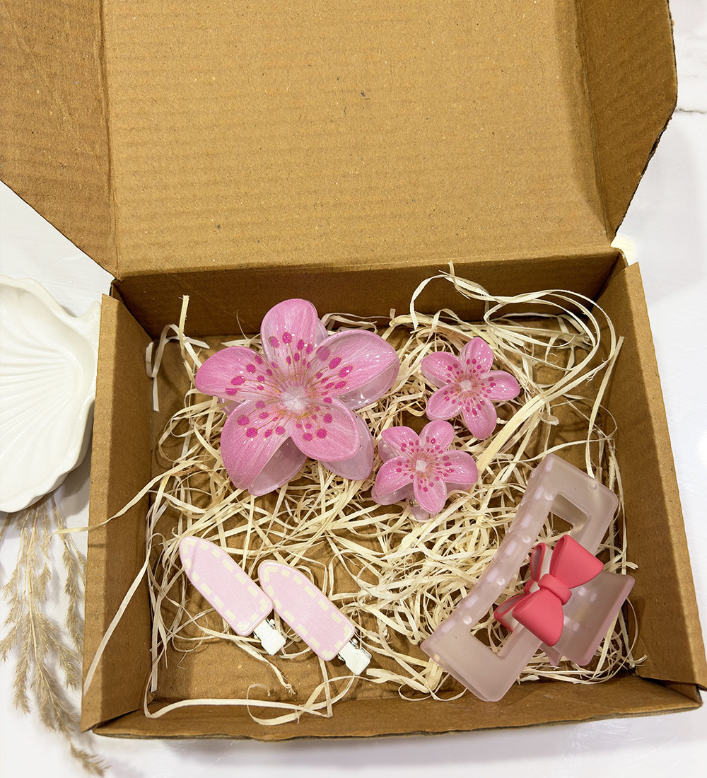 Bloom Babe Hair Hamper Set 🌸