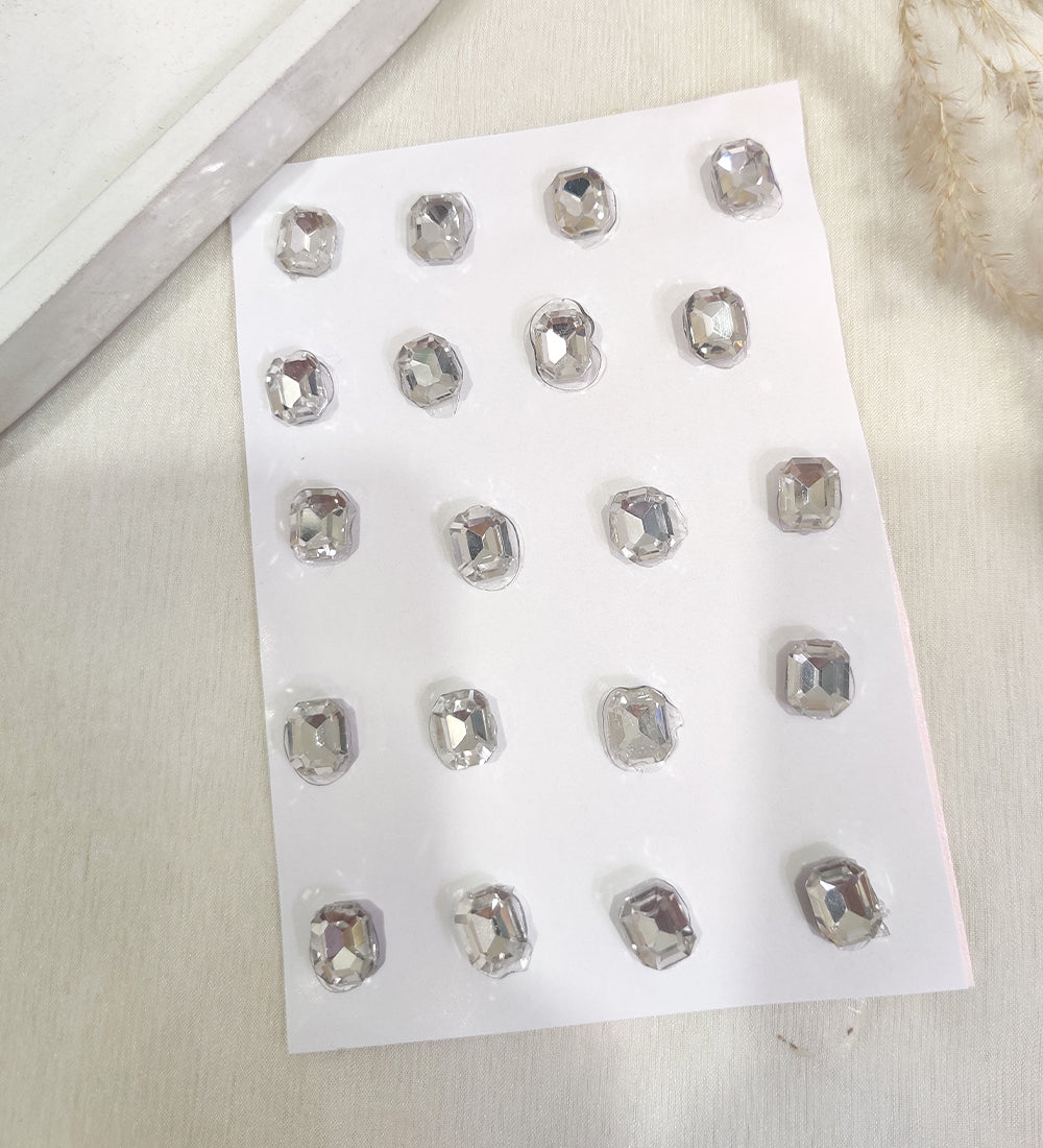 Crystal Square  Stickers