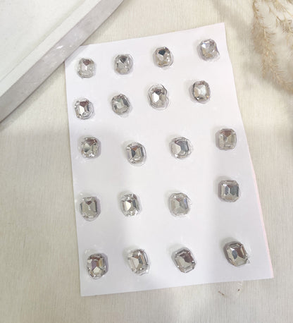 Crystal Square  Stickers