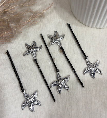 Elegant Starfish Pin Set