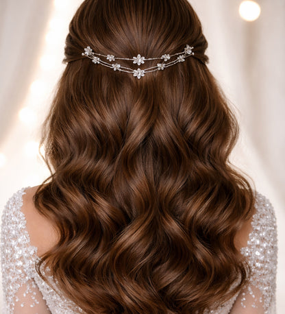 Crystal Petal Grace Tiara