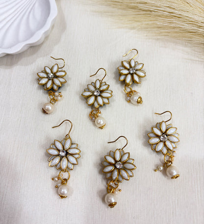Floral Enamel Pearl